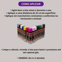 Lukscolor Multipurpose Spray Paint Various Colors 400 Ml - 彩色 - 查看 5