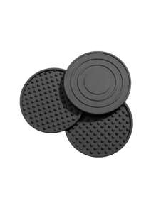 3 件装硅胶杯垫，耐热，适用于杯具、干燥垫、桌面保护垫、防滑饮料杯垫最佳礼物 - 彩色 - 查看 7