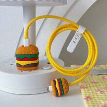 4 件装可爱卡通 Anker 30W 充电器保护套、电缆保护器、充电器头保护器 - 感恩节/圣诞节礼物