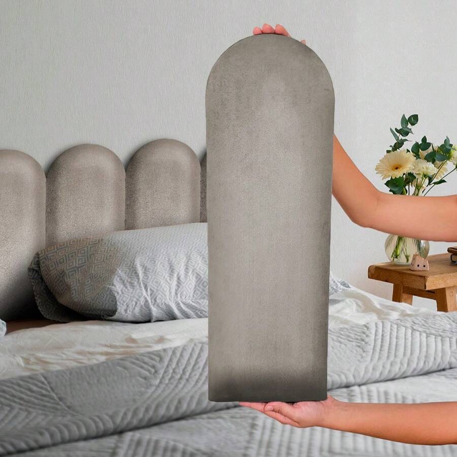 Complete Headboard Kit For Double Bed With 7 Modules 45x20cm Immediate Shipping - 米色 - 查看 1