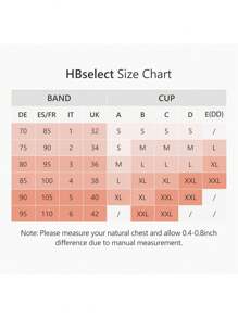 Women's No-Wire Push-Up Bra, Full Coverage Seamless Bra, Removable Padding And Adjustable Straps, V-Shaped Mesh Lace Bra - Color - View 6