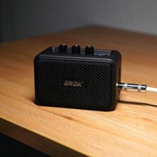 EROK 5W Electric Guitar Speaker Clean And Overdrive 2 Sound Effects Support BT/Headphone Connection Mini Amplifier - Multicolor - View 7
