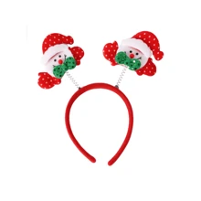 12pcs Christmas Party Headbands - Santa Claus/Snowman/Reindeer Antlers/Stars/Santa Hat/Stars/Christmas Tree/Cute Costume/Christmas Gift, Unisex - Multicolor - View 19