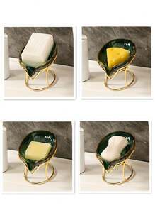 防滴皂架 – 通风皂液储存架，可排水皂盒，适用于浴室和厨房 – 防锈浴室配件