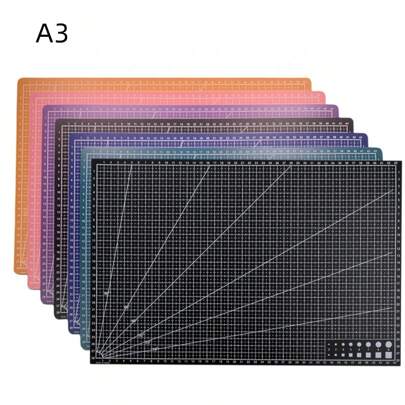 1/2pcs A3/A4 Cutting Pad Double-Sided Available Cutting Pad Art Engraving Board Knife Book Rubber Stamp Engraving Pad Scale Plate Color Pad Cutting Board Paper Cutting Pad