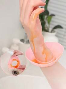 1 对防水腕带，袖套保护器，适用于洗手、洗澡、洗碗、刷牙，适合成人和儿童 - 彩色 - 查看 5