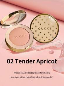 Gucci 02 Soft Apricot Matte Glow Blush, 5.5g/0.19 Oz | Perona Pipi Matte Mewah, Memancarkan Kilau yang Memikat | Tekstur Halus dan Lembut yang Dapat Diaplikasikan | Menambahkan Warna Alami dan Tahan Lama pada Pipi | Mudah Dibaurkan untuk Kilau Matte yang Sempurna | Diperkaya dengan Bahan-Bahan yang Menenangkan Kulit | Cocok untuk Semua Jenis Kulit, Termasuk Kulit Sensitif | Sempurna untuk Riasan Siang dan Malam, Menambahkan Kehangatan dan Dimensi yang Halus | Pilihan Ideal untuk Mencapai Kilau yang Elegan dan Sehat - 02 Aprikot Lembut - View 2