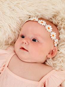 Daisy Elastic Baby & Kids Hair Band, Photo Prop - Color - View 5