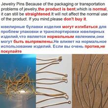 300 件/包 20-50 毫米锌合金椭圆形眼针，适用于 DIY 珠宝制作手链、项链、耳环、手工艺品配件 - DIY珠寶針 - 查看 10