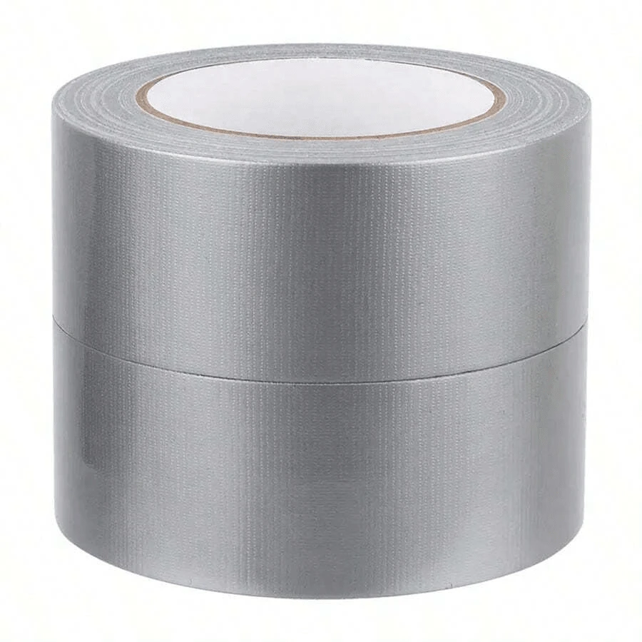 Cinta gris industrial de grado pesado - Rollo de 33 pies, 2 pulgadas de ancho, adhesivo resistente, para reparaciones de automóviles, hogar y exteriores - Multicolor - Ver 1