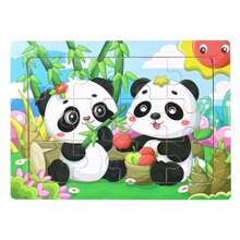 12 miếng ghép hình bằng gỗ Montessori, đồ chơi ghép hình giáo dục mầm non cho bé trai và bé gái, thích hợp làm quà tặng sinh nhật, giáng sinh, lễ tạ ơn - Nhiều chủ đề ghép hình khác nhau để tăng cường trí tưởng tượng và nhận thức - Nhiều màu - Xem 31
