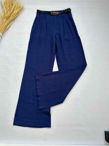 Women Pants - Xanh đậm - Xem 2