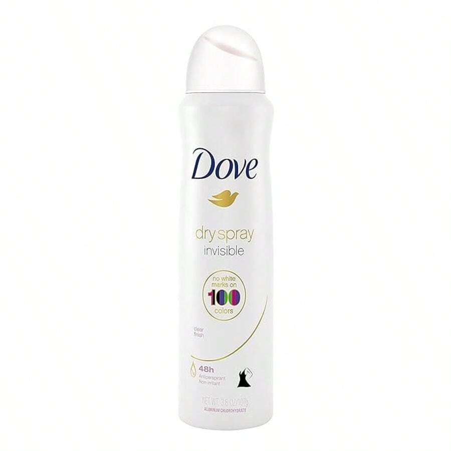 Dove Dry Spray - Invisible - Clear Finish - 3.8 OZ (107 G) Per Can - Pack Of 1 - Multicolor - View 1