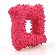 Neues Geschenk für Katzen-/Hundebesitzer und Katzen-/Hundemutti-Spielzeug aus Latex, quadratische Latex-Quietschspielzeuge mit Knochenmotiv, bissfestes Zahnreinigungsspielzeug für Hundebesitzer und Hundemuttis, bissfestes und zahnschleifendes Latex-Spielzeug für Hundebesitzer und Hundemuttis