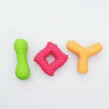 Neues Geschenk für Katzen-/Hundebesitzer und Katzen-/Hundemutti-Spielzeug aus Latex, quadratische Latex-Quietschspielzeuge mit Knochenmotiv, bissfestes Zahnreinigungsspielzeug für Hundebesitzer und Hundemuttis, bissfestes und zahnschleifendes Latex-Spielzeug für Hundebesitzer und Hundemuttis