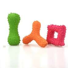 Neues Geschenk für Katzen-/Hundebesitzer und Katzen-/Hundemutti-Spielzeug aus Latex, quadratische Latex-Quietschspielzeuge mit Knochenmotiv, bissfestes Zahnreinigungsspielzeug für Hundebesitzer und Hundemuttis, bissfestes und zahnschleifendes Latex-Spielzeug für Hundebesitzer und Hundemuttis