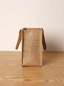 Customized Personalized Gift Bag With Tennis Racket Pattern Text, Suitable For Carrying Memories In Handbags, Large Capacity Waterproof Shopping Bags, Fashionable Storage Bags, And Super Linen Handbags. Suitable For Weddings, Birthdays, Beaches, And Holidays, The Best Gift To Give To Friends