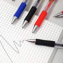 23 支/套大容量 0.5 毫米伸缩圆珠笔，黑色/红色/蓝色可更换笔芯，学生书写文具，学校办公用品返校 - 彩色 - 查看 7