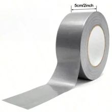Cinta gris industrial de grado pesado - Rollo de 33 pies, 2 pulgadas de ancho, adhesivo resistente, para reparaciones de automóviles, hogar y exteriores - Multicolor - Ver 6