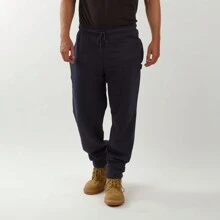 MIG Polycotton Mens Cargo Jogging Bottoms In 4 Colours, Sizes S-5XL - Navy Blue - View 1