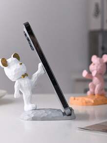Creative Gift Astronaut Cute Mobile Phone Desk Stand Decor - Multicolor - View 7