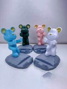 Creative Gift Astronaut Cute Mobile Phone Desk Stand Decor - Multicolor - View 5