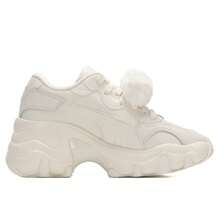 Puma Women's Low-Top Sneakers, Casual Thick-Soled Athletic Shoes - White - View 6