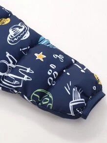 Kids Padded Jacket, Unisex Children Warm Winter Coat, Parka Outerwear For Boys And Girls, Infant & Toddler, Autumn/Winter
