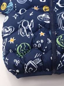 Kids Padded Jacket, Unisex Children Warm Winter Coat, Parka Outerwear For Boys And Girls, Infant & Toddler, Autumn/Winter
