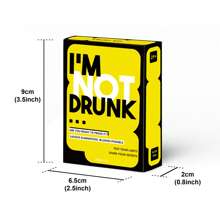 KAWAII KOI Drinking Game For Parties & Game Nights - I'M NOT DRUNK & TOO 21st Birthday Gift & Bachelorette Party Game With 55 Cards - Hilarious Unforgettable Drinking Card Game - Get The Party Started
