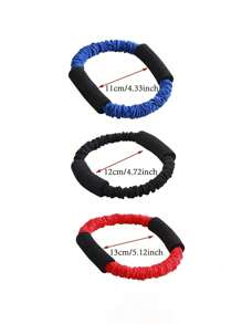 Dây tập bắn cung 25/35/45lbs Dây tập sức mạnh cánh tay Dây tập thể dục Yoga Dây kháng lực Drop Shipping - Xám - Xem 2