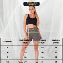 KIT 2 Shorts Short Legging Suplex Gym High Waist Fitness Leggings - 彩色 - 查看 7