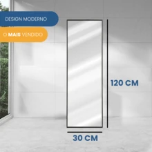 Full Length Mirror - Living Room, Bedroom, Bathroom - màu đen - Xem 3