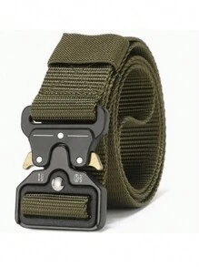 Cintura in vita, accessori per escursionismo - Cintura da lavoro in rete di nylon con fibbia di rilascio rapido resistente, adatta per adolescenti, estiva, casual, all'aperto, atletica o come regali per vacanze, laurea, compleanno o uso quotidiano