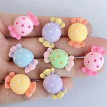 10 miếng dán trang trí sổ lưu niệm DIY hình chấm bi, trâm cài, hoa tai, phụ kiện tóc, đồ trang sức làm đồ thủ công trang trí - Nhiều màu - Xem 3