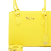 Madrid Women's Crossbody Bag - 黃色 - 查看 3