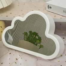 Tulipán DIY Nube Luz De Noche Espejo Pequeña Noche Linterna Simulación Flores Hecho a Mano Led Hogar Escritorio Decoración Flores Espejo Lámpara de Mesa 3D 21 Piezas de Flores