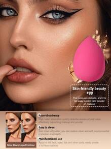 4PCS Makeup Sponge,Suitable For Cream & Powder Concealer, Loose Powder Makeup Applicator - Multicolor - View 8