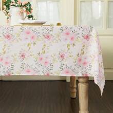 Joyfol Day Flower Tablecloth, Pink Floral Table Cloth For Round Tables,Rose Table Cover For Valentines,Parties,Wedding Use ,Dining Room And Kitchen Decor,Party Decor - Multicolor - View 8