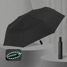 1 buc umbrelă complet automată cu 16 nervuri, de înaltă calitate, rezistentă la ploaie și vânt, umbrelă puternică, divertisment familial, rezistentă la ploaie și protecție solară în aer liber, parasolar cu dublă utilizare pentru mai multe persoane (Designul de culoare al umbrelei duble poate fi asortat liber) pentru școală, birou, uz casnic, călătorii, rechizite pentru întoarcerea la școală, răcorire de vară, plajă, călătorii