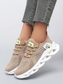 2024 Latest Mesh Breathable Hollow Braided Sole Running Shoes For Teenagers, Summer Lightweight Casual Sports Sneakers For Children