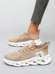2024 Latest Mesh Breathable Hollow Braided Sole Running Shoes For Teenagers, Summer Lightweight Casual Sports Sneakers For Children