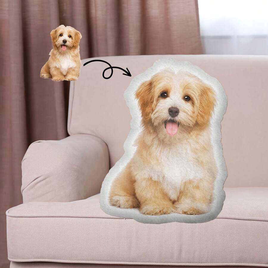 Customized Pet Pillows For Home Decoration, Personalized Double-Sided Photo Printed Pillows, Machine Washable Casual Style, Zippered Cushions, Filled With Polypropylene And Polyester Fabrics, Unique Gifts Suitable For Birthdays, Thanksgiving, Christmas, Valentine's Day, Halloween, Give As Gifts.,Durable,Breathable,Lightweight,Washable,Cute,Love,Soft,Comfortable,Simple,Custom,Personalized,Unique,Him,Her,Boyfriend,Girlfriend,Dad,Mom,Family,Friends,Bed,Car,Bedroom,Tea Room,Living Room,Sofa