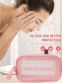 14/36/50件套化妆工具套装，包含：1个多功能拉链防水化妆包+50支化妆刷+4个化妆海绵+4个三角粉扑+2个洁面海绵+1个发圈+2个手碗挂绳+1个化妆刷清洁工具。 - 彩色 - 查看 4