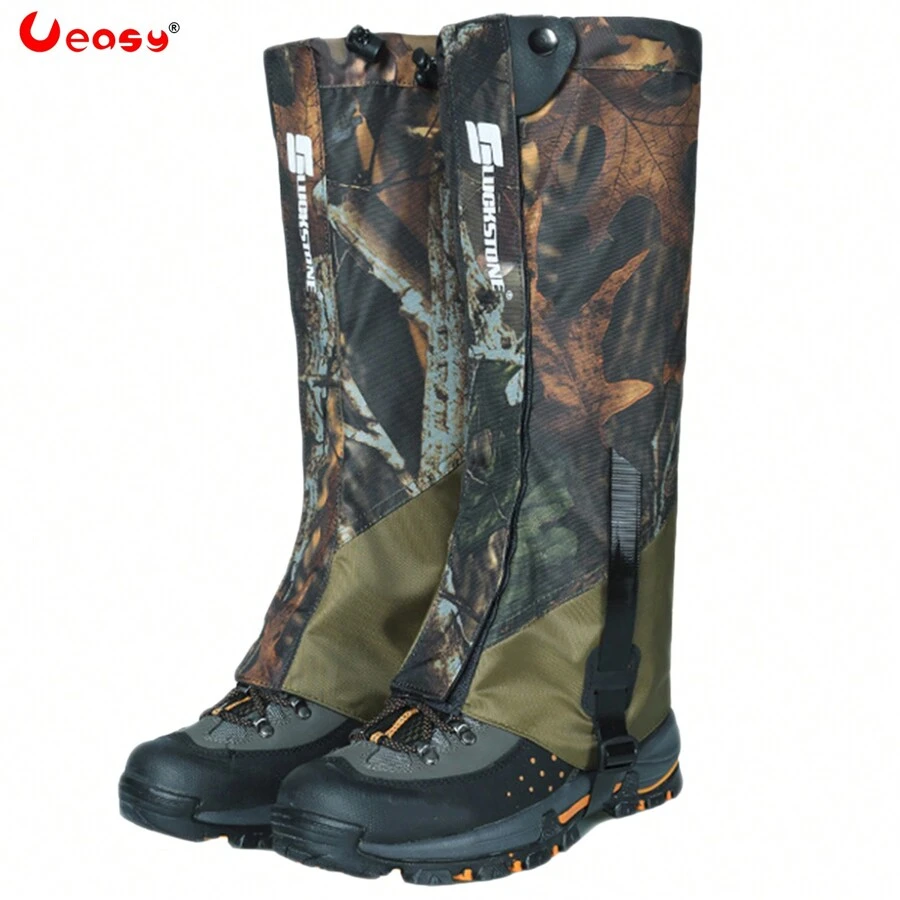 Ueasy 1 đôi Con rắn Bảo vệ Xà cạp Không giới tính Không thấm nước Thoáng khí Giày ống Ngăn chặn Côn trùng Cắn Chống lại Sắc Tảng đá Gai Đối với Đi bộ du lịch Trượt tuyết Leo Cắm trại