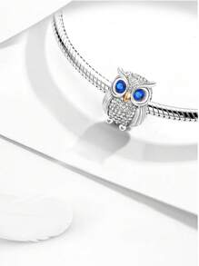 1 PC Silver Plated Penguins Pendant Charm Pendant Ball Suitable For Bracelets DIY Women's Jewelry - Silver - View 8