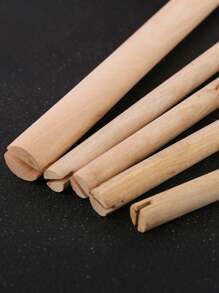 1 pieza Percha de madera maciza de loro de doble extremo, disponible en múltiples longitudes (31.5cm, 35.5cm, 37cm, 40.5cm, 42cm, 47.5cm), percha de madera, accesorio de jaula de pájaros, suministros para pájaros