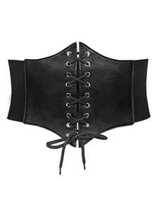 1件/2件腰套女士古风外穿全腰束腰夏季外穿腰夹纱布透气腰部瘦身腰套女士束身衣腰带用于连衣裙，腰部训练器腰部塑形用于腰部瘦身和收腹控制万圣节服装