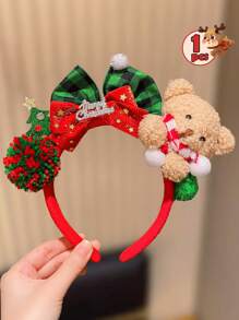 1 pièce Serre-tête renne de Noël et Nouvel An, convient comme cadeau de Noël et du Nouvel An pour les filles