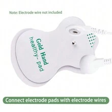 10/20/50/100Pcs Universal Electrode Pads 5.5x8cm Gold Hand Healthy-Pad 3.5mm Snap Replacement Thicker EMS Massage Patch